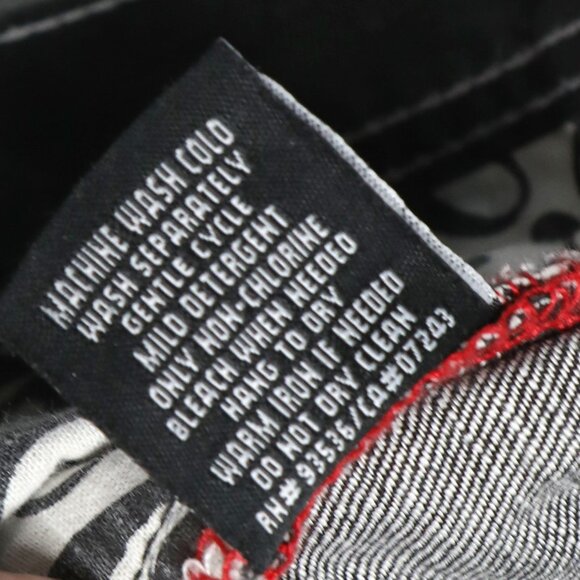 Vintage Y2K Ecko Unltd Baggy Black Jeans Men's Skater Hip Hop Embroidered Denim - Picture 13 of 15